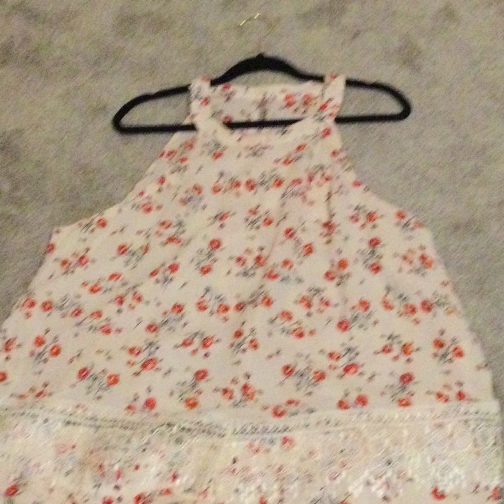 Glamorous Floral&Lace tiered two- pieces Dress - Picture 2 of 11